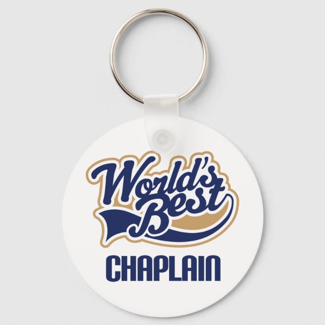 Chaplain Gift Keychain (Front)