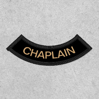 Chaplain Lower Rocker Patch
