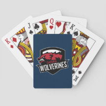ChapLAX Wolverine Standard Playing Cards