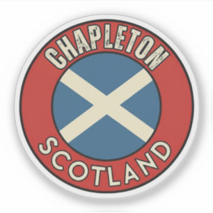 Chapleton, Scotland Sticker