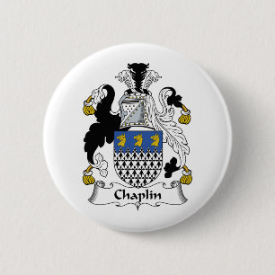 Chaplin Family Crest Pinback Button