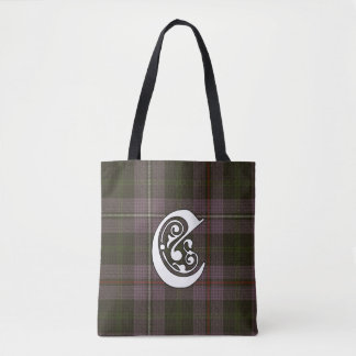 Chapman Clan Tartan Monogram Tote Bag