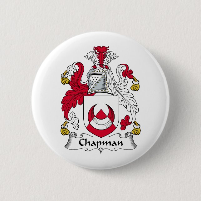 Chapman Family Crest Button (Front)