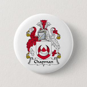 Chapman Family Crest Button