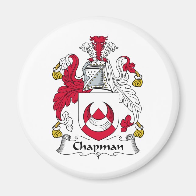 Chapman Family Crest Magnet (Front)