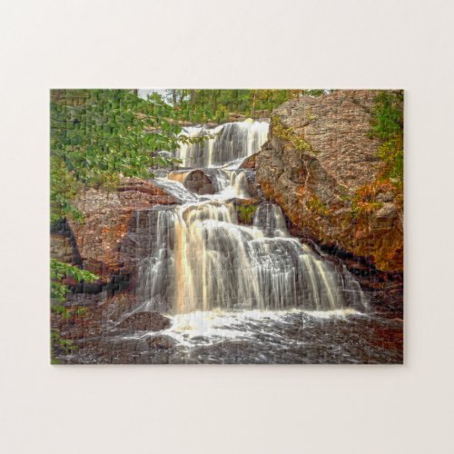 Chapman Water Falls  Connecticut Jigsaw Puzzle