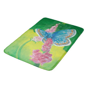 Chapmans blue butterfly (Polyommatus thersites)  Bath Mat