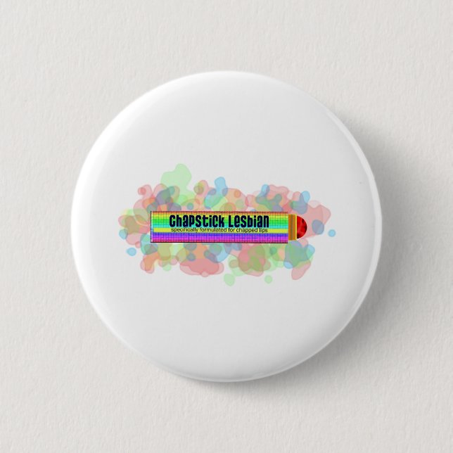 Chapstick Lesbian Button (Front)
