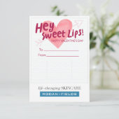 Chapstick Sweet Lips Card for R + F (Standing Front)