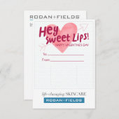 Chapstick Sweet Lips Card for R + F (Front/Back)