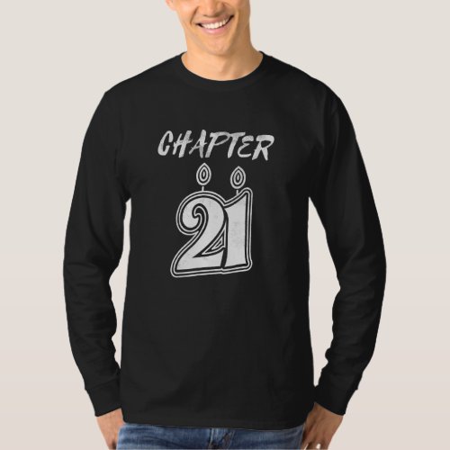 Chapter 21 Years Celebration Birthday Party Sister T_Shirt