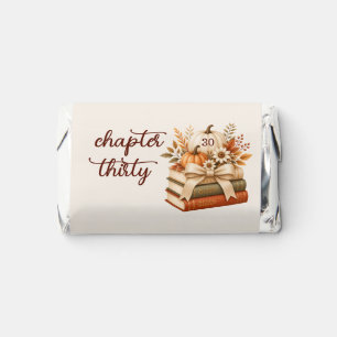 Chapter 30 Fall Pumpkin Bookish 30th Birthday Hershey's Miniatures
