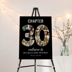 Chapter 30 Photo Collage Birthday Display Foam Board