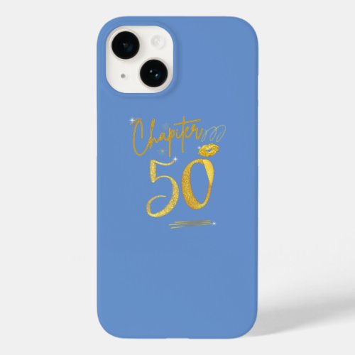 Chapter 50 Years _1972 50th Birthday for mom Case_Mate iPhone 14 Case