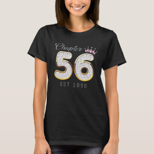 Chapter 56 Est 1966 56th Birthday Tee For Womens