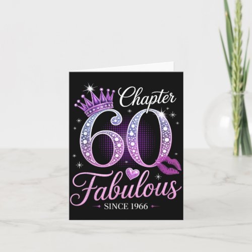 Chapter 60 Fabulous Since 1966 60th Birthday Queen