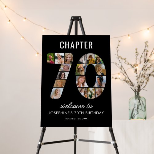 Chapter 70 Photo Collage Birthday Display Foam Board