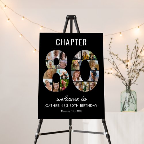 Chapter 80 Photo Collage Birthday Display Foam Board