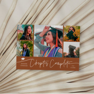 Chapter Complete Terracotta Grad Multi Photo Announcement