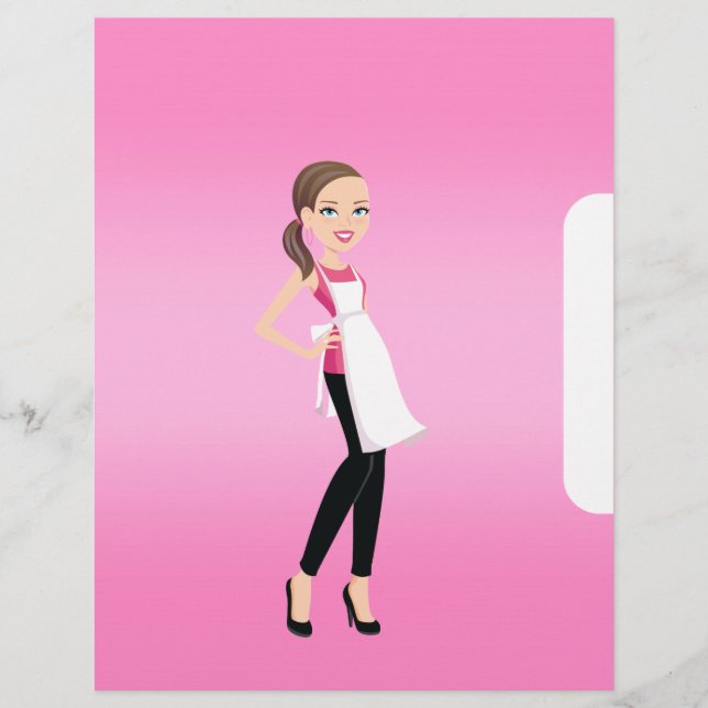 Chapter Divider Page for Recipe Binders (Front)