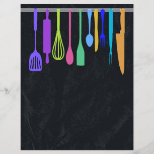 Chapter Divider Pages for Recipe Binders