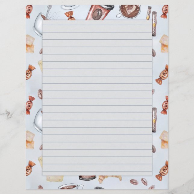 Chapter Divider Pages for Recipe Binders (Front)