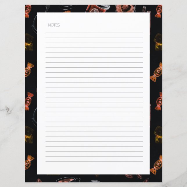 Chapter Divider Pages for Recipe Binders (Front)