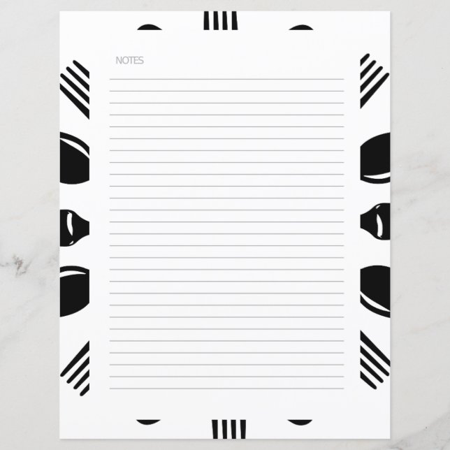 Chapter Divider Pages for Recipe Binders (Front)