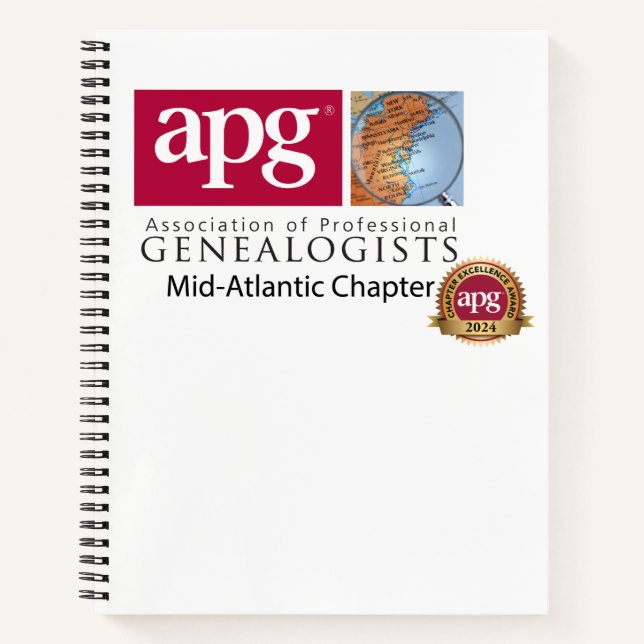 Chapter Excellence Spiral Notebook (Front)