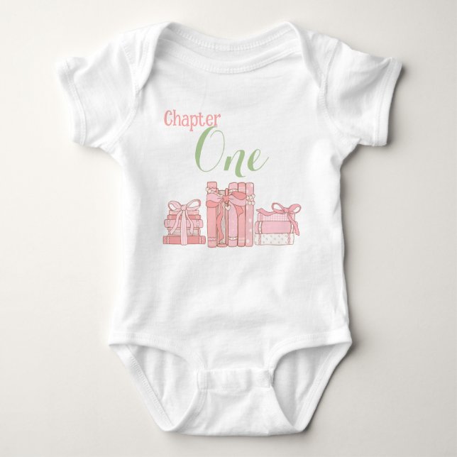 Chapter One- Baby's First Birthday  Baby Bodysuit (Front)