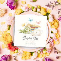 Chapter One Tea Butterfly Storybook 1st Birthday
