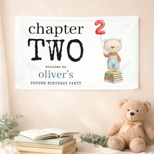Chapter Two Teddy Bear Books Welcome 2nd Birthday
