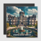 Chapultepec Castle Mexico Vintage Travel (Front/Back)