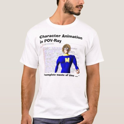 Character Animation in POV_Ray           T_Shirt