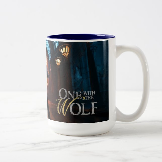Character art Mug for One with the Wolf (Right)