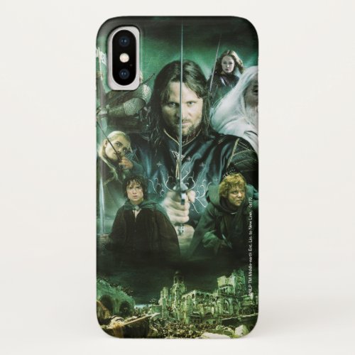 Character Collage iPhone X Case