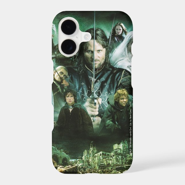 Character Collage Iphone Case (Back)