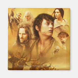 Character Collage Magnet