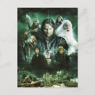 Character Collage Postcard