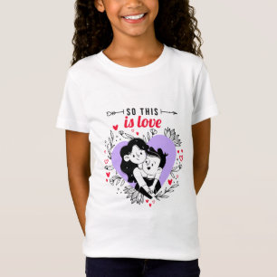 Character Couple Love Plants Happy T-Shirt