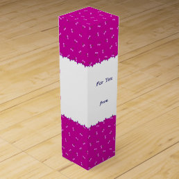 Character Custom Cherry (Raspberry Pink) Wine Gift Wine Box