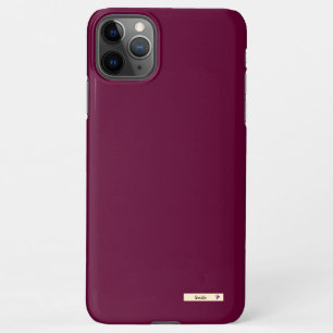 Character Custom Grape Burgundy iPhone 11Pro Max Case
