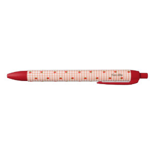 Character Custom Strawberry & Gingham Check (Salmo Pen