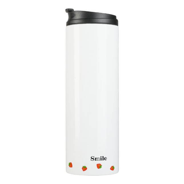 Character Custom STRAWBERRY MILK Tumbler (Rotated Right)