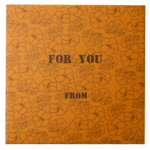 Character Customization Southern Terracotta Ceramic Tile
