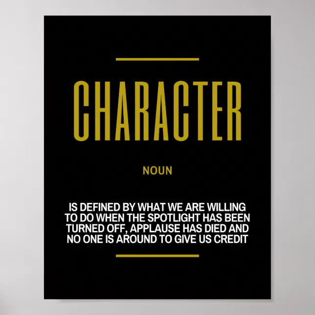 CHARACTER DEFINITION MEANING visual data 4