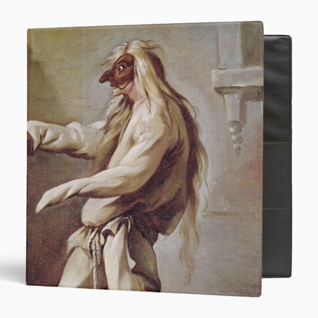 Character from the Commedia dell'Arte Binder (Front/Inside)