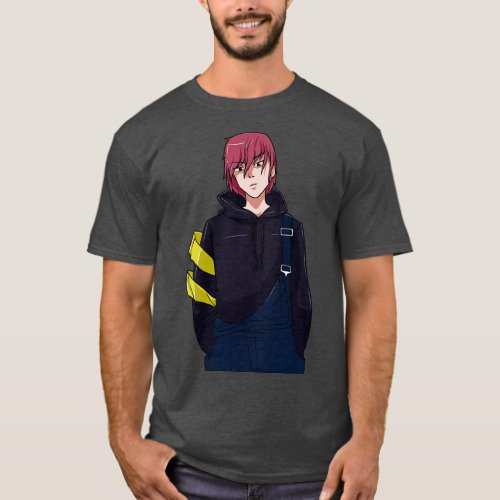 Character Hero Male Japanese Culture T_Shirt