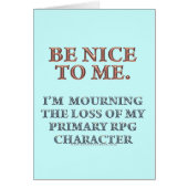 Character Mourning (Front)