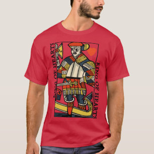 Character of Playing d King of Hearts T-Shirt